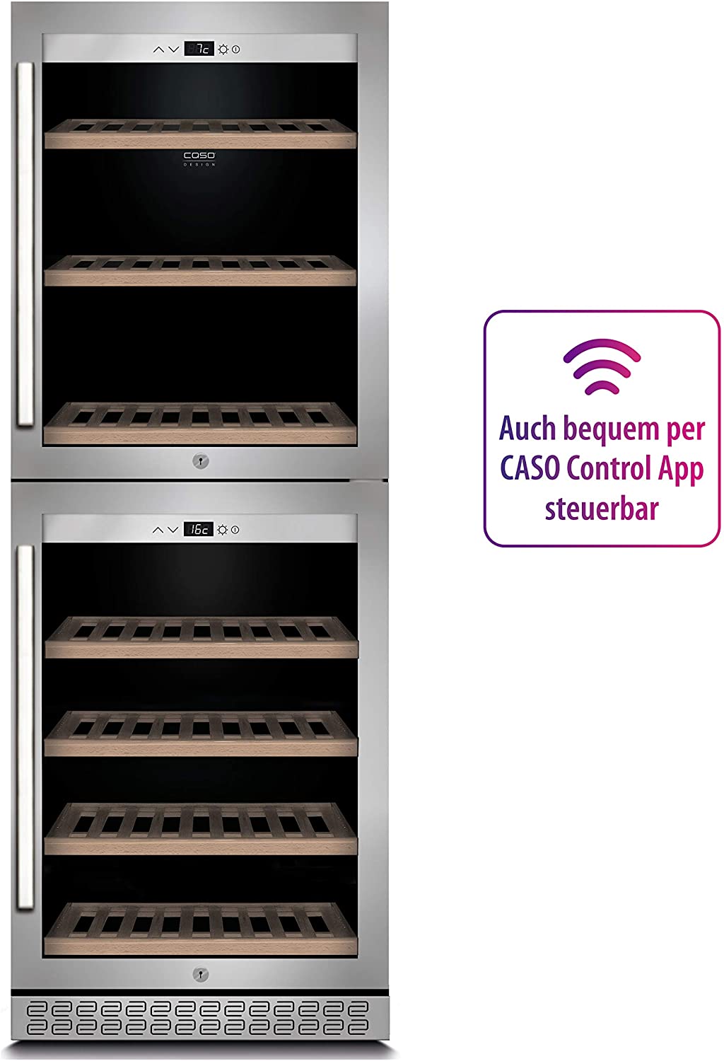 Thông tin cơ bản về TỦ ĐỰNG RƯỢU CASO 776 WINECHEF PRO 126-2D