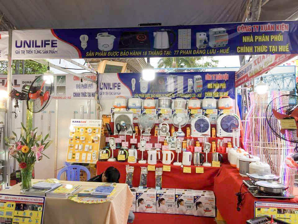 UNILIFE tham gia hội chợ thương mại tai Huế