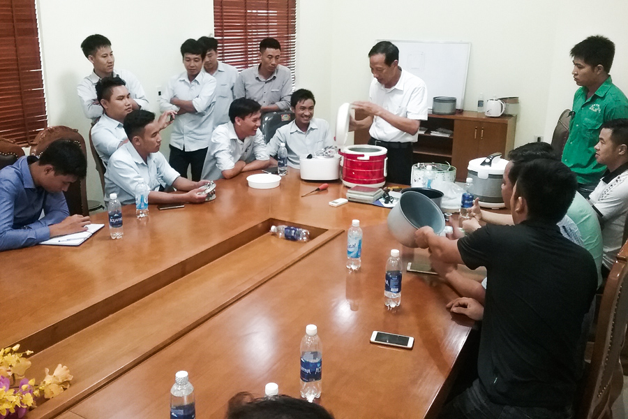 UNILIFE tham gia đào tạo và trao đổi kỹ thuật