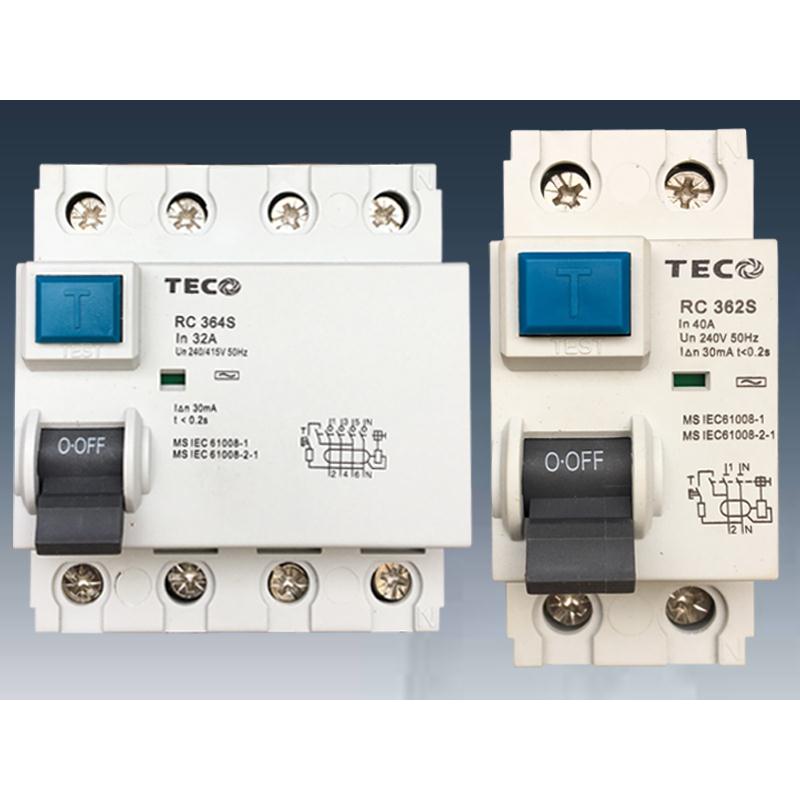 RCCB/ELCB (CB CHỐNG GIẬT, DÒNG RÒ)
