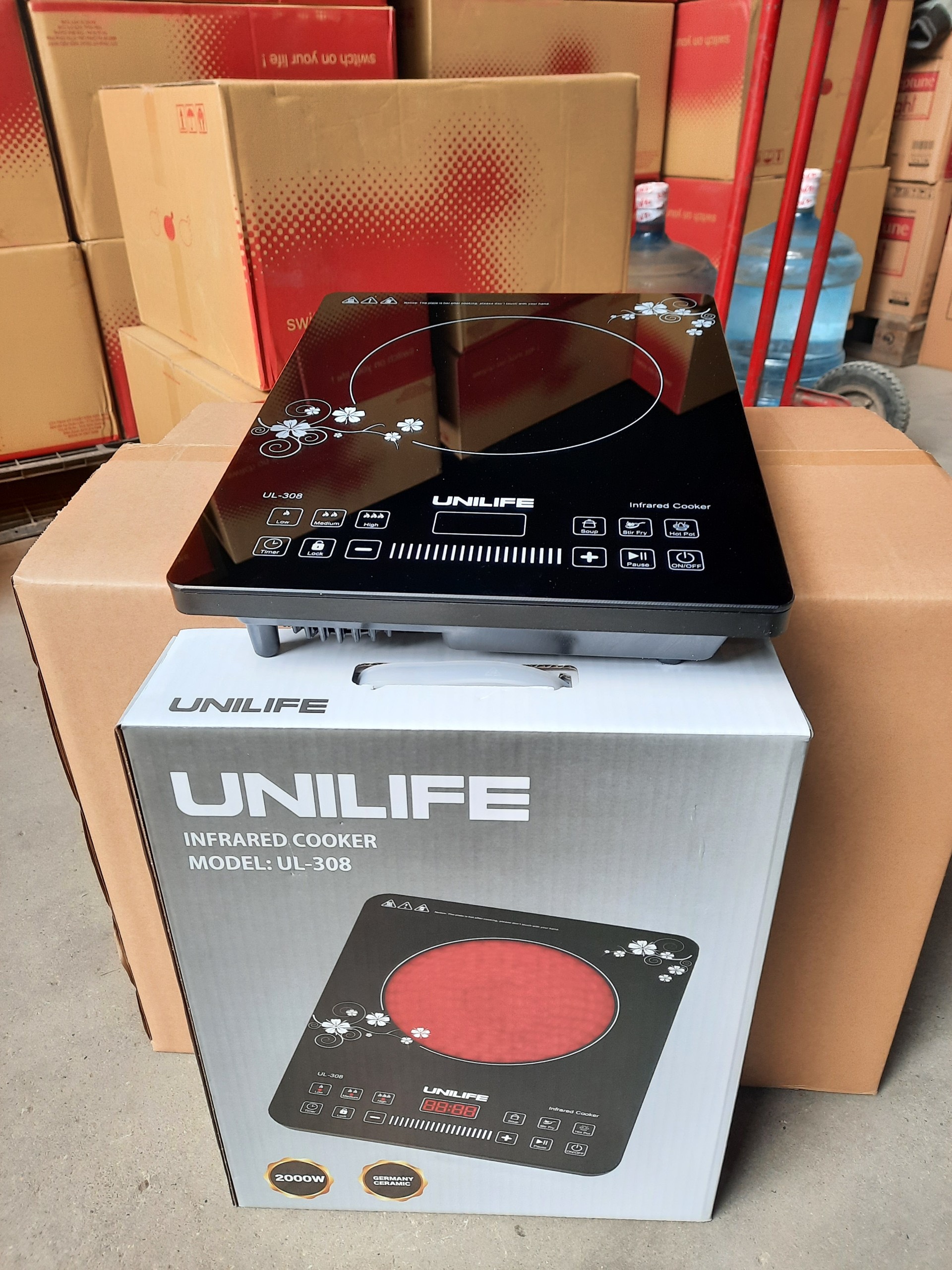 Bếp hồng ngoại cảm ứng - Model 308