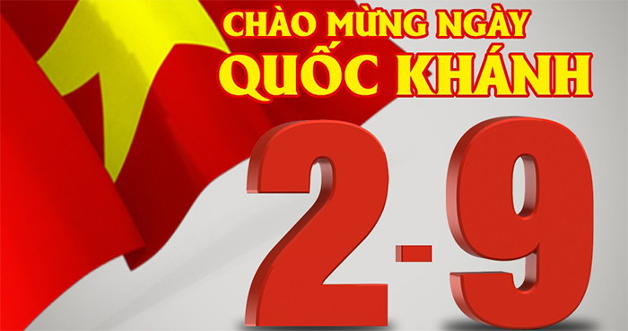 THÔNG BÁO LỊCH NGHỈ LỄ QUỐC KHÁNH 2/9/2020