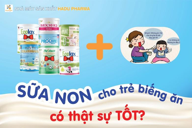 Sữa non cho trẻ biếng ăn có thực sự tốt?