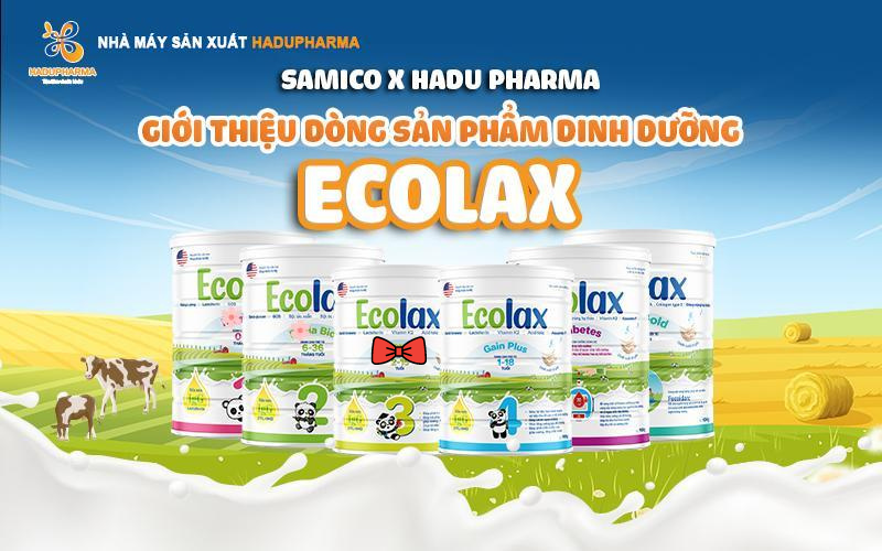 HADU PHARMA tự hào giới thiệu dòng sản phẩm dinh dưỡng mới ECOLAX