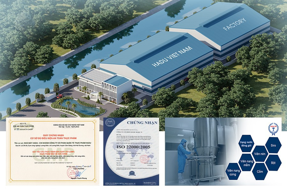 Commitment to quality CÔNG TY CỔ PHẦN QUỐC TẾ DƯỢC PHẨM HADU