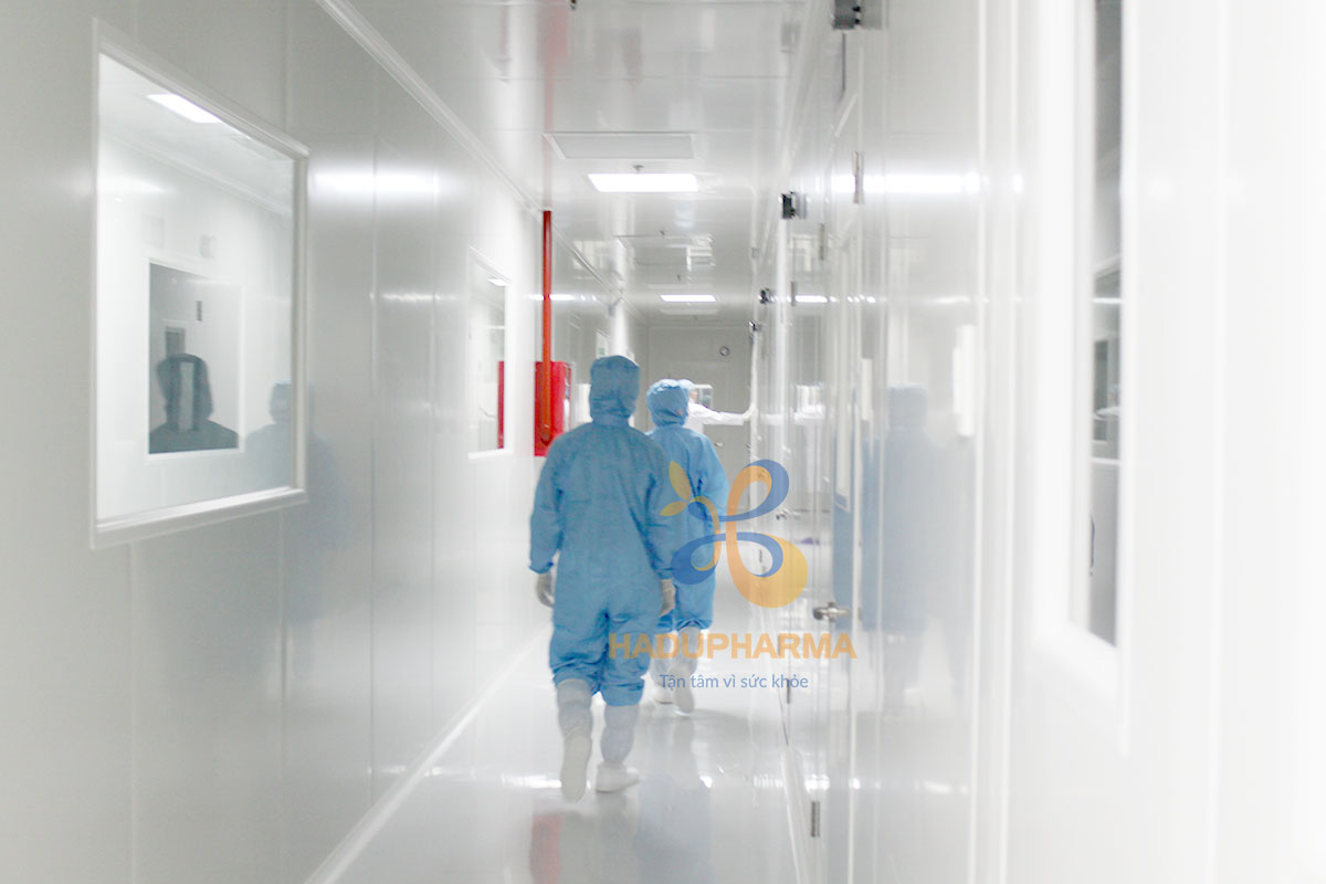 Phòng sạch nhà máy Hadupharma