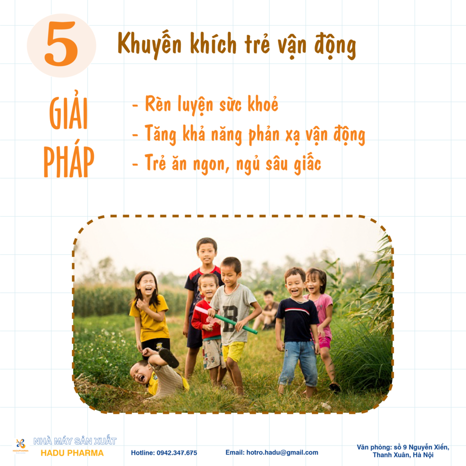 Bổ sung những hoạt động thể chất làm trẻ biếng ăn tiêu hao năng lượng, nhanh đói. Bên bữa con sẽ có cảm giác thèm ăn hơn