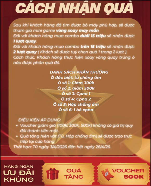 Tổng hợp quà tặng chương trình combo máy ảnh đi chơi tại MACHN