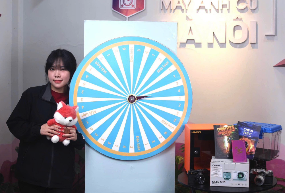 Ưu đãi quà tặng chương trình máy ảnh tháng 4 tại MACHN