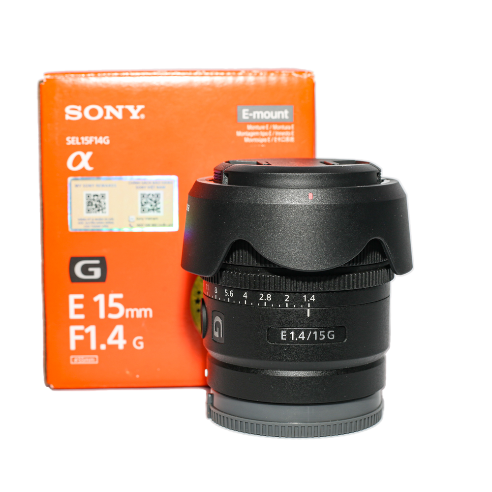 Ống kính Sony E 15mm f/1.4 G (Used)