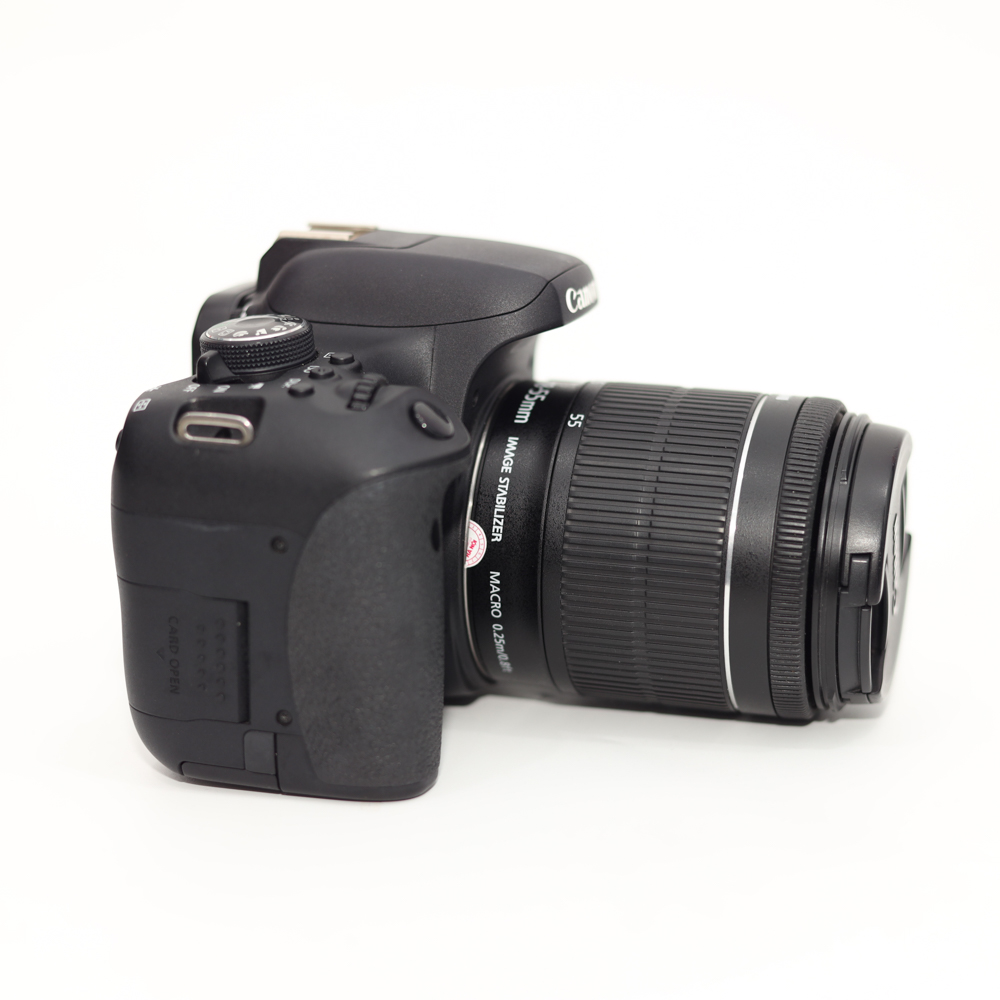 Bộ Máy Ảnh Canon EOS 750D + Lens Canon EF-S 18-55mm IS STM Cũ - Máy Ảnh Cũ Hà Nội