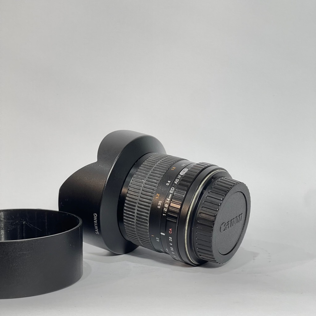 Samyang 14mm f/2.8 ED AS IF UMC For Canon (Used)