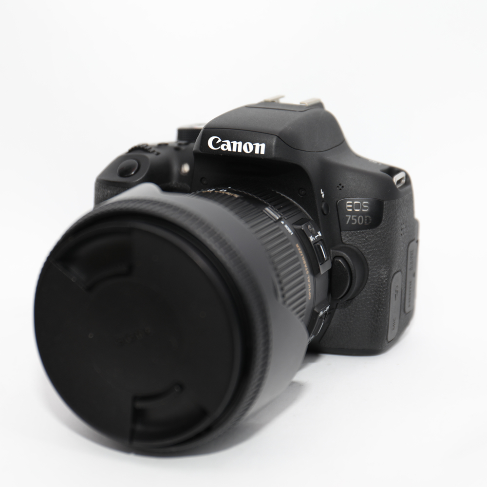 Combo Canon 750D + Sigma 17-50mm f2.8 HSM chụp đa dụng, chân dung xóa phông đến phong cảnh