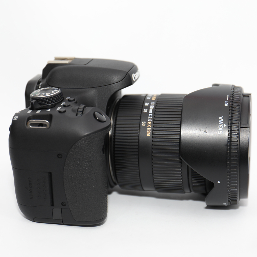 Combo Canon 750D + Sigma 17-50mm f2.8 HSM chụp đa dụng, chân dung xóa phông đến phong cảnh