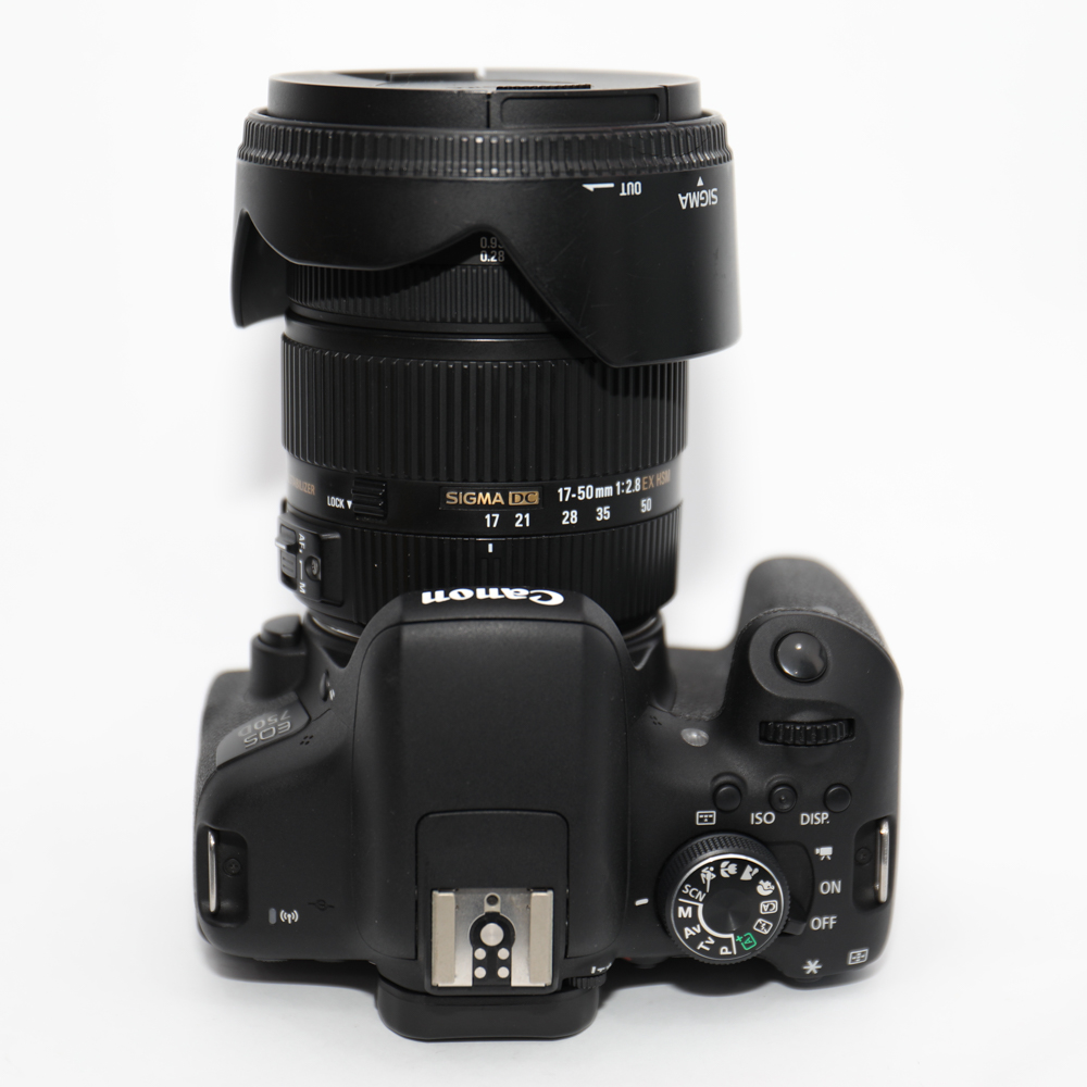 Combo Canon 750D + Sigma 17-50mm f2.8 HSM chụp đa dụng, chân dung xóa phông đến phong cảnh