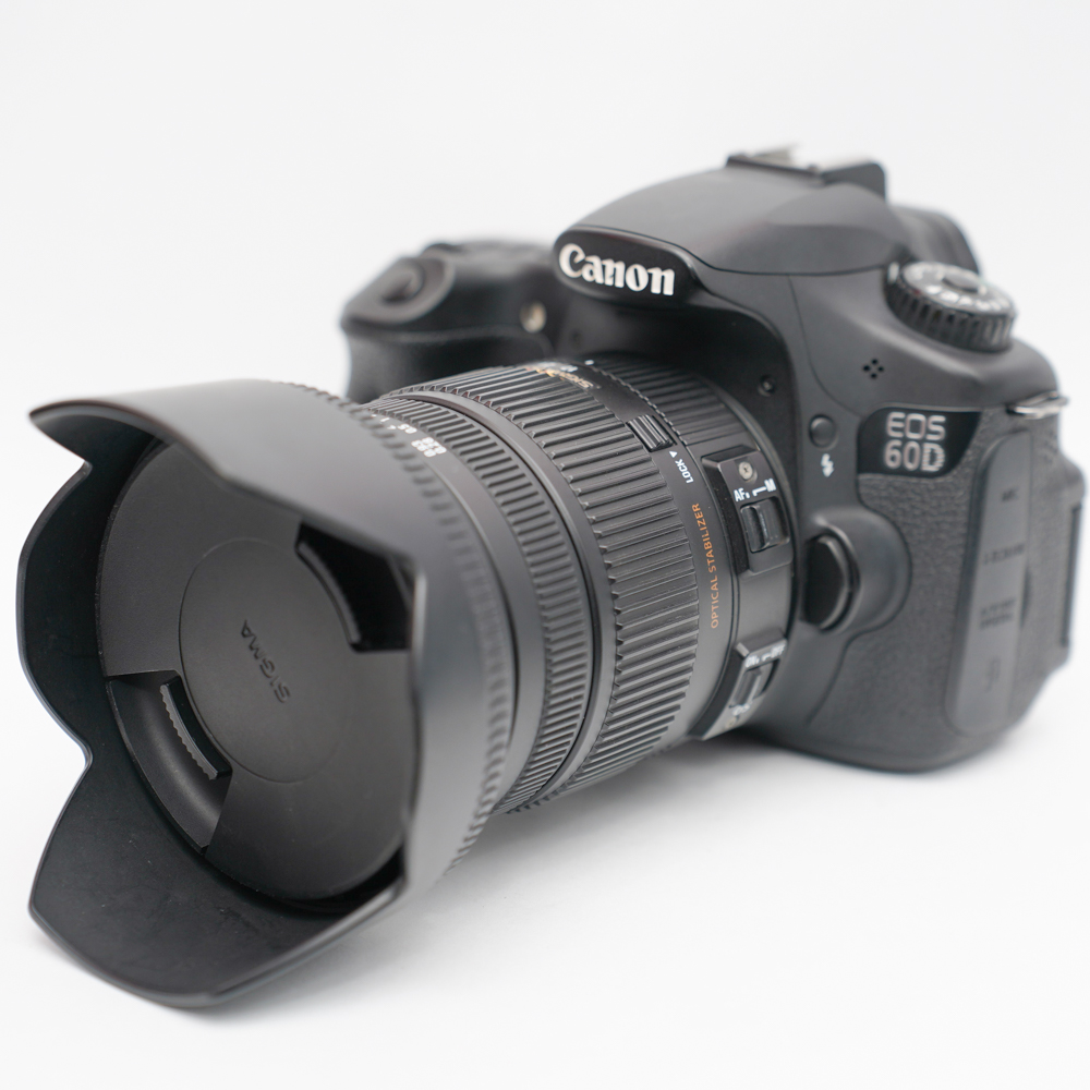 Combo Canon 60D+ Sigma 17-50mm f2.8 đa dụng, bán chuyên nghiệp.