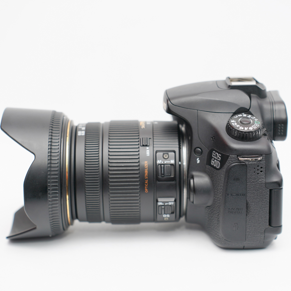 Combo Canon 60D+ Sigma 17-50mm f2.8 đa dụng, bán chuyên nghiệp.