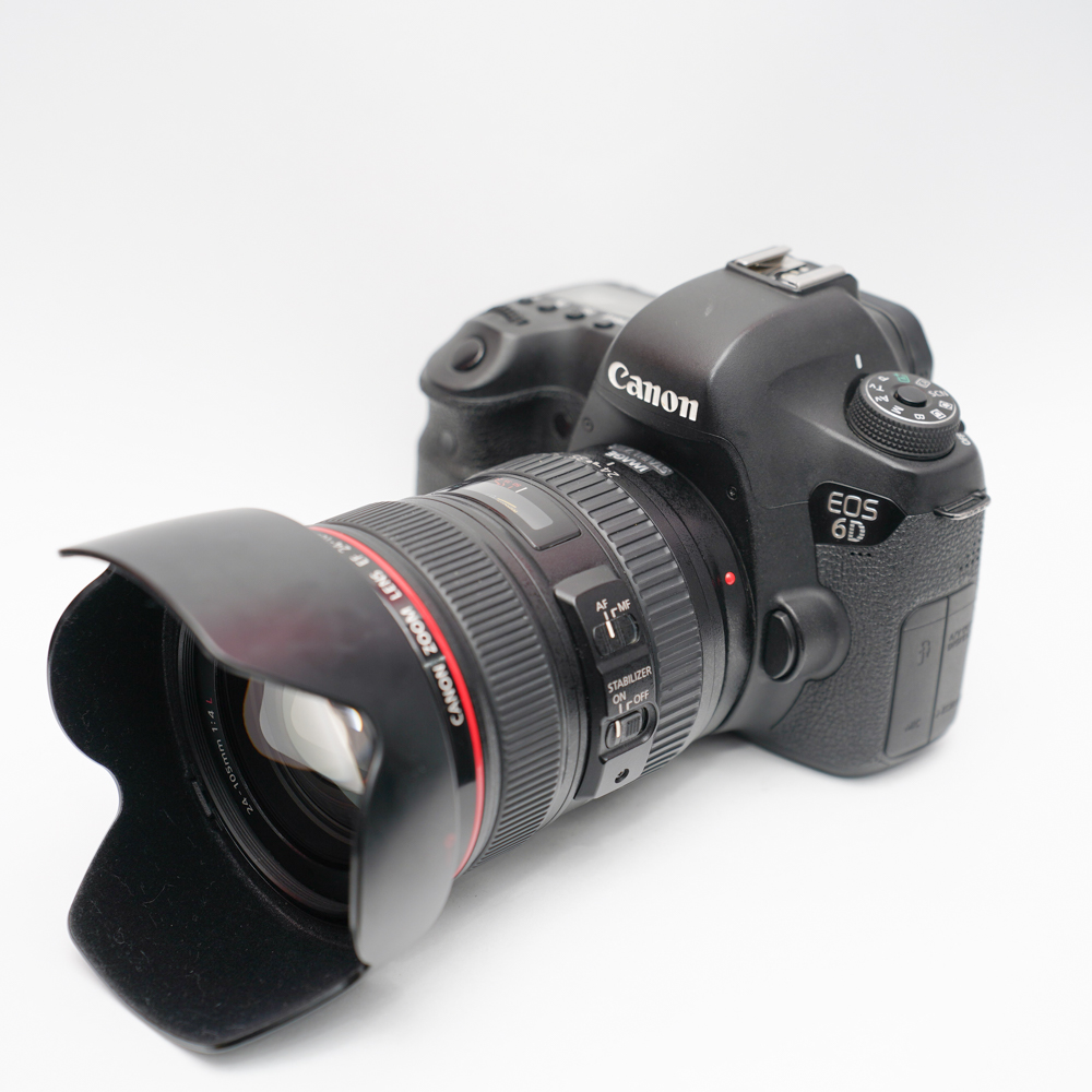 Combo Canon 6D + Lens 24-105mm f/4L IS USM - Fullframe Đa Dụng Giá Rẻ