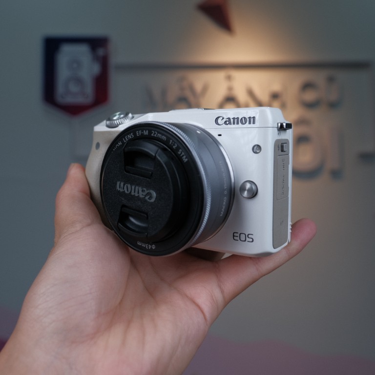 Máy Ảnh Canon EOS M3 (95%) Kèm Ống Kính EF-M 22mm f/2 STM - Máy Ảnh Cũ Hà Nội