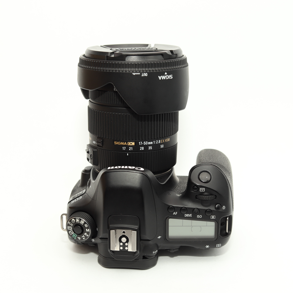 Combo Canon 80D+ Sigma 17-50mm f2.8 đa dụng, bán chuyên.