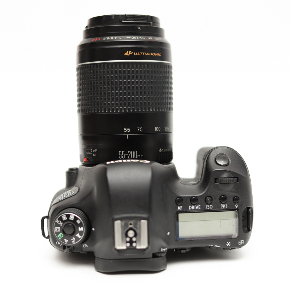 Bộ Máy Ảnh Canon EOS 6D + Lens EF 55-200mm USM Đã Qua Sử Dụng - Máy Ảnh Cũ Hà Nội
