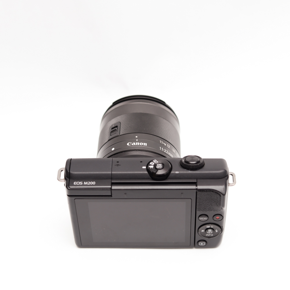 Combo Canon EOS M200 và Lens 11-22mm STM Cũ - Bộ Máy Vlog, Góc Rộng Du Lịch