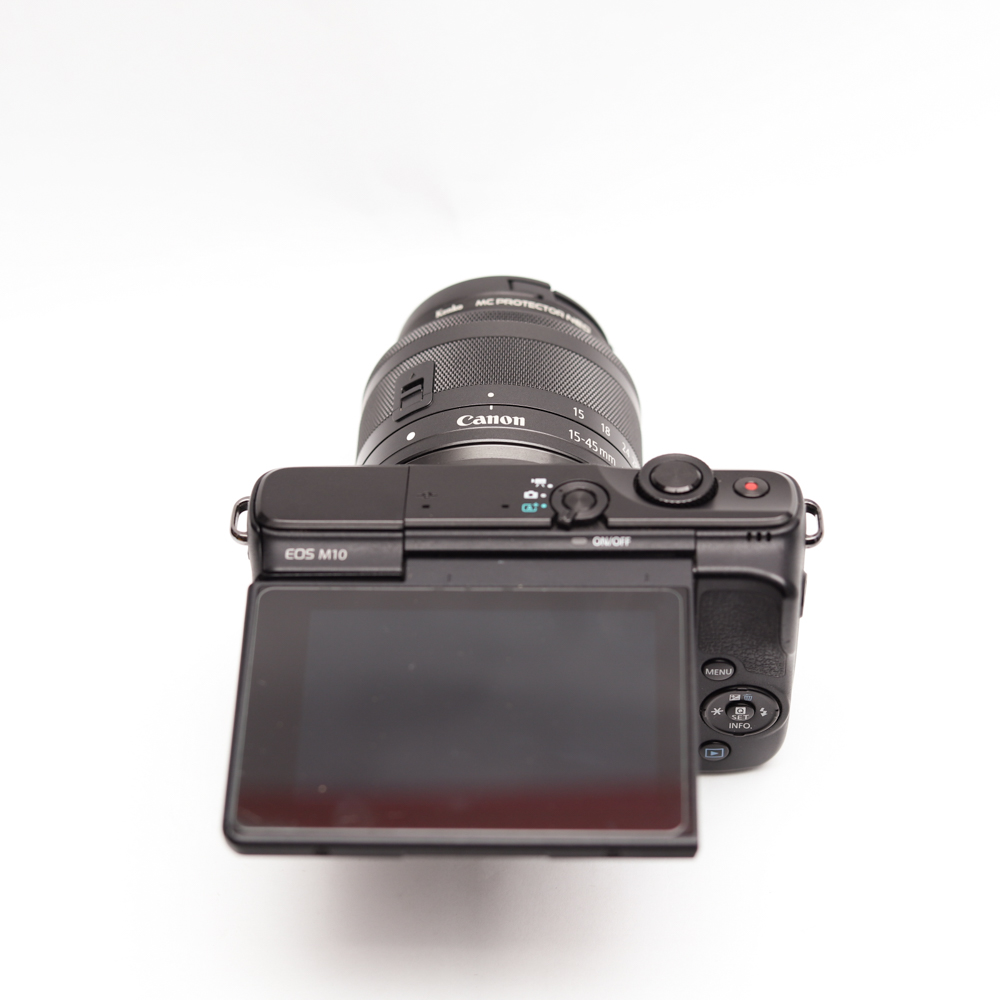 Combo Canon EOS M10 và Lens 15-45mm Cũ - Máy Ảnh Nhập Môn Giá Rẻ Nhất