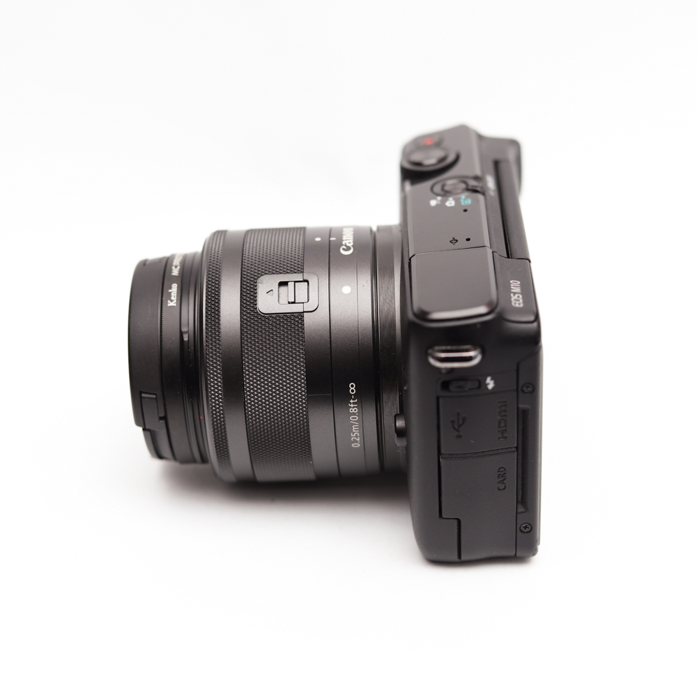 Combo Canon EOS M10 và Lens 15-45mm Cũ - Máy Ảnh Nhập Môn Giá Rẻ Nhất