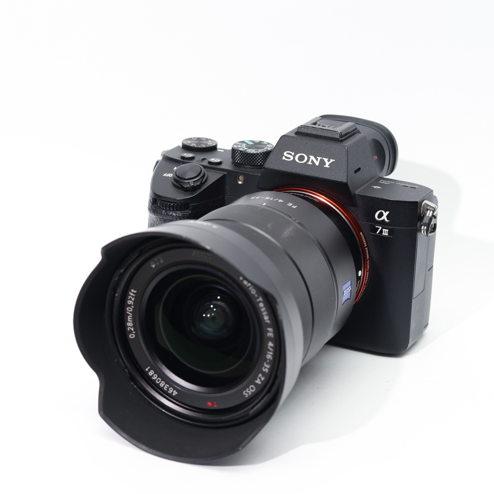 Bộ Máy Ảnh Sony A7 Mark III+ Sony FE 16-35 F4 CZ Đã Qua Sử Dụng - Máy Ảnh Cũ Hà Nội