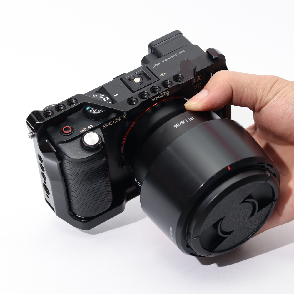 Bộ Máy Ảnh Sony A7C+ Sony Fe 85mm F1.8 Đã Qua Sử Dụng - Máy Ảnh Cũ Hà Nội