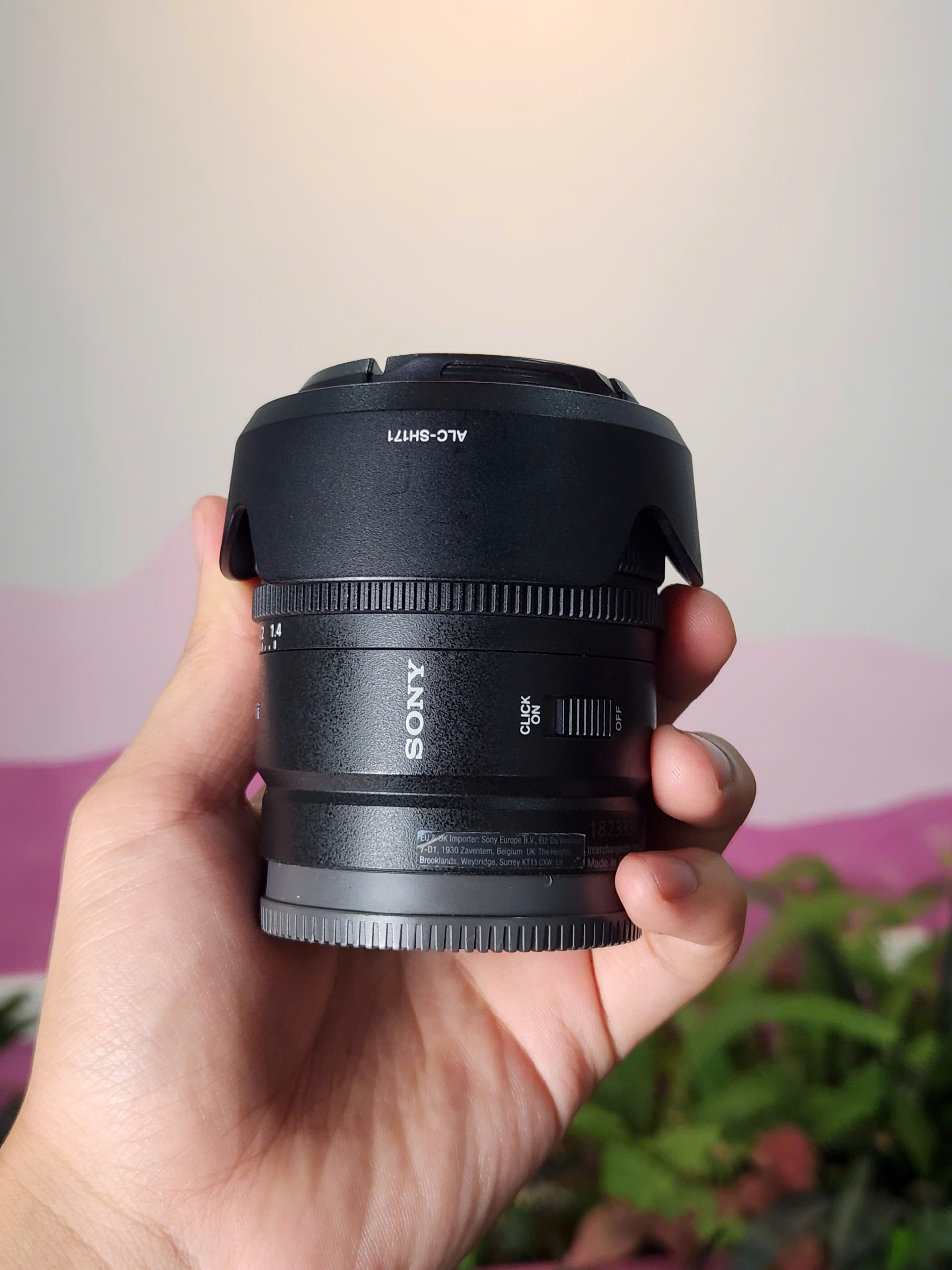 Ống kính Sony E 15mm f/1.4 G (Used)