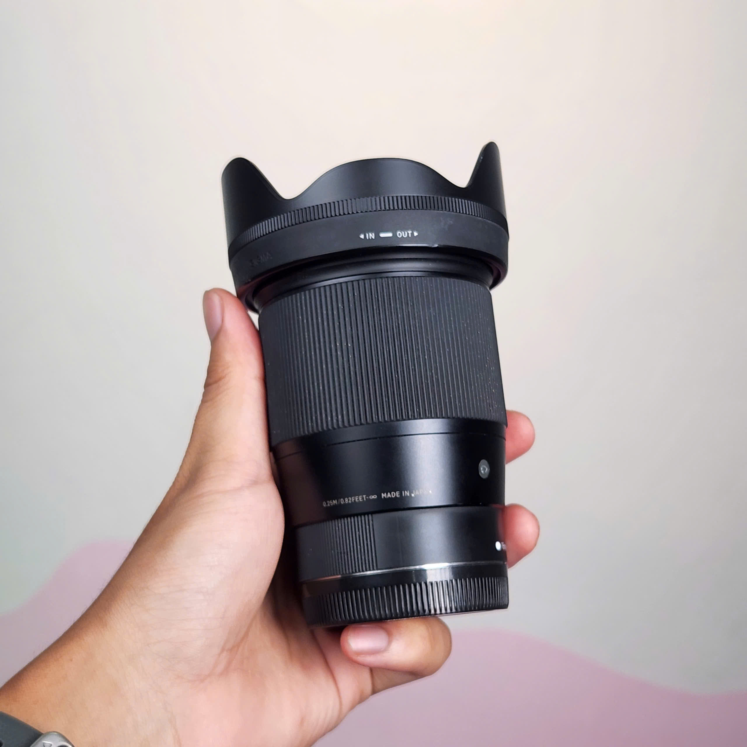 Sigma 16mm F1.4 DC DN for Canon  M (Used)