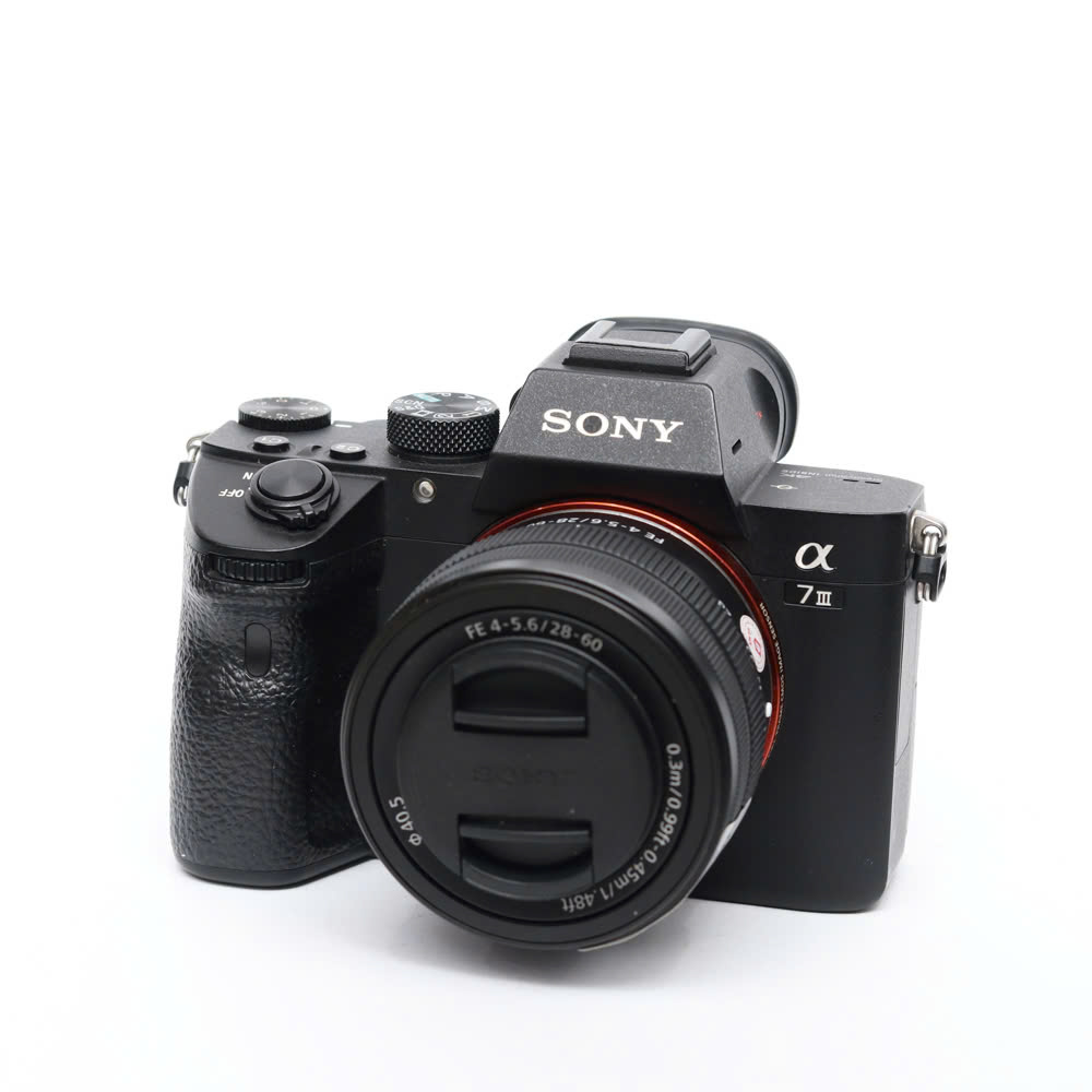 Combo Sony A7 Mark III+ Sony 28-60mm OSS chuyên nghiệp, đa dụng, dễ tiếp cận