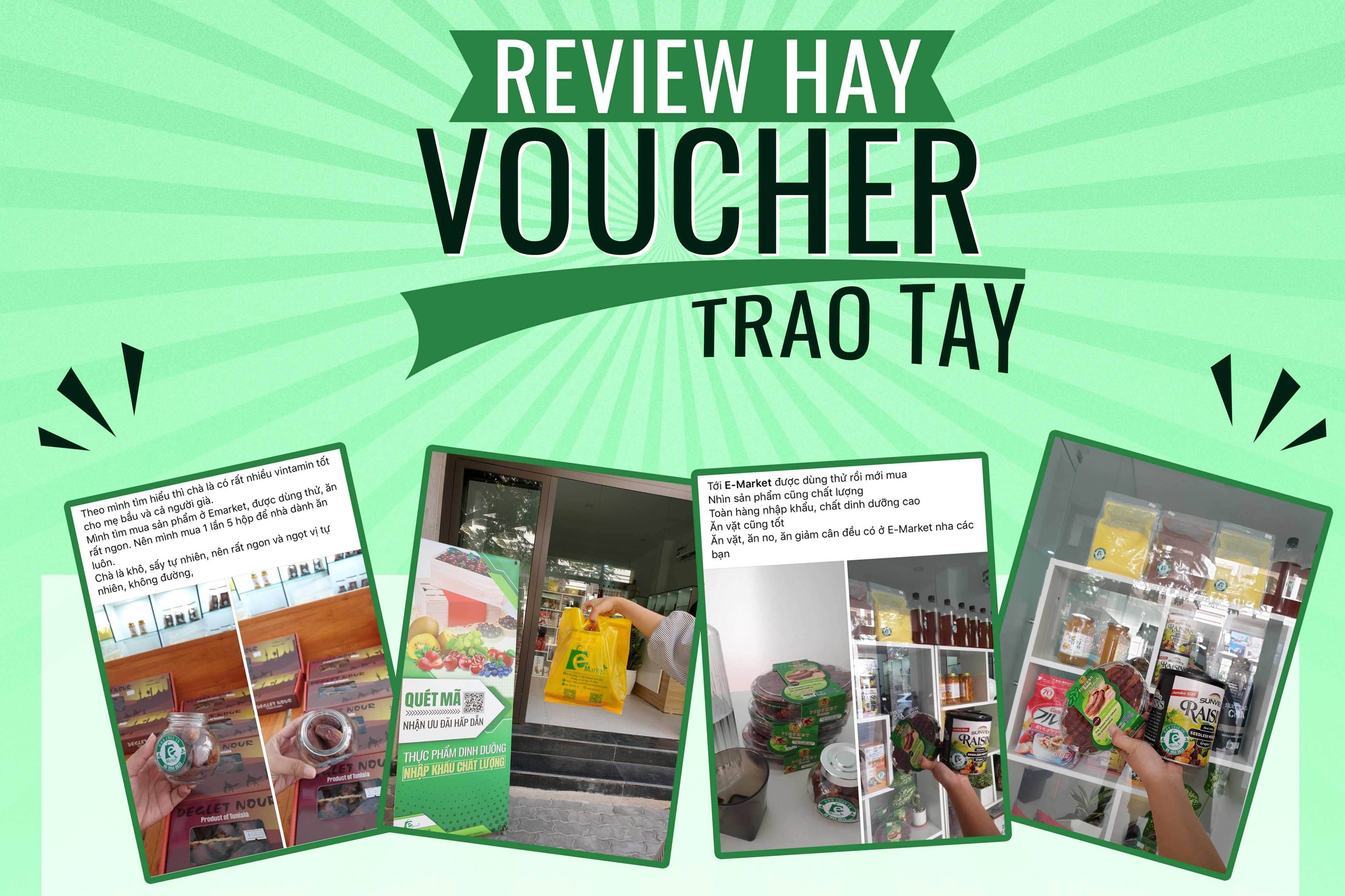 REVIEW HAY - VOUCHER TRAO TAY