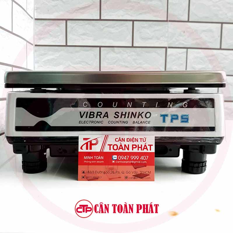 Cân đếm điện tử 20kg độ chia 1g Vibra Shinko TPSC-20 (Ảnh 2)