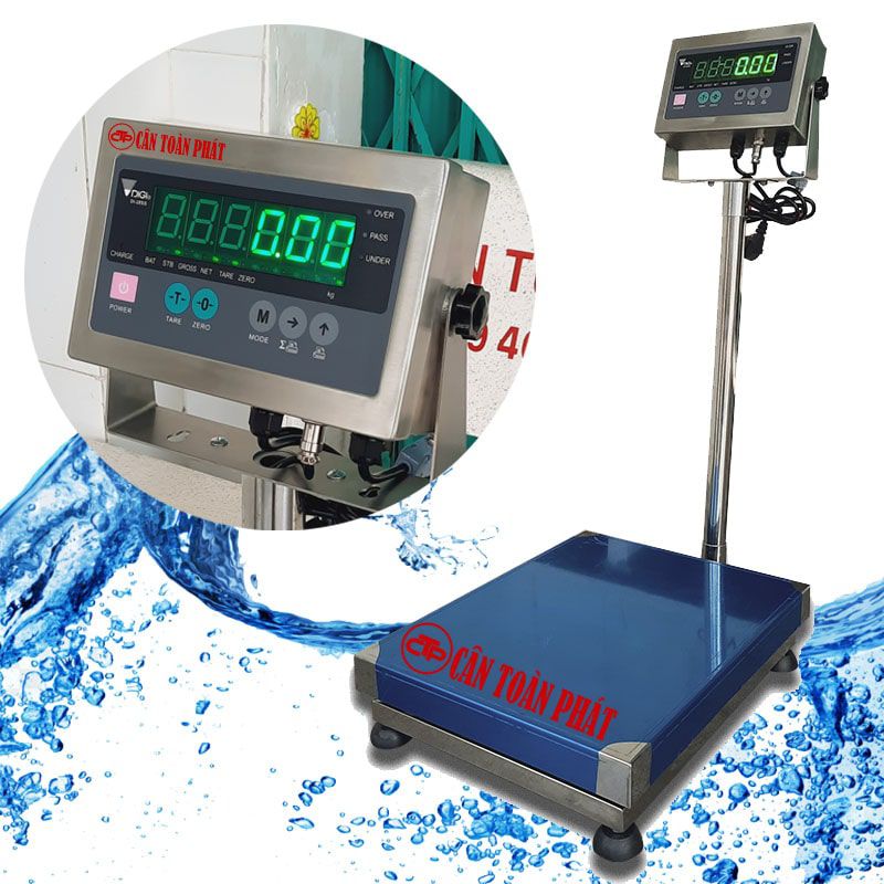 Cân điện tử 100kg chống Nước cân bàn điện tử cân hàng DIGI28SS DG100B45