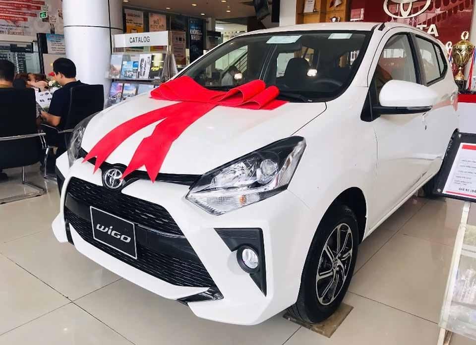 Xe ô tô wigo 4 AT trang bị hộp số tự động 4 cấp