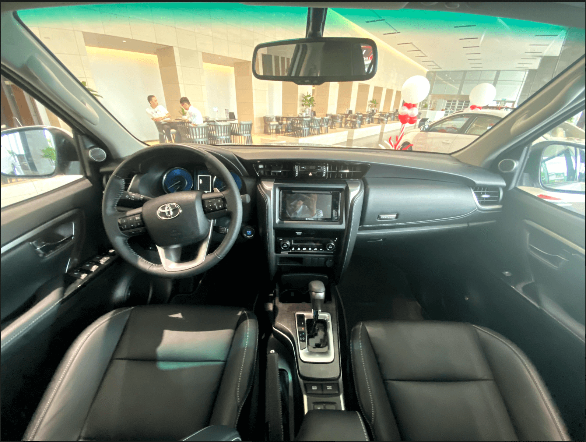 Toyota fortuner legender 2020 has a spacious cabin