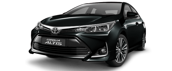 Xe toyota corolla altis màu đen