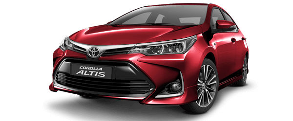 Xe toyota corolla altis màu đỏ