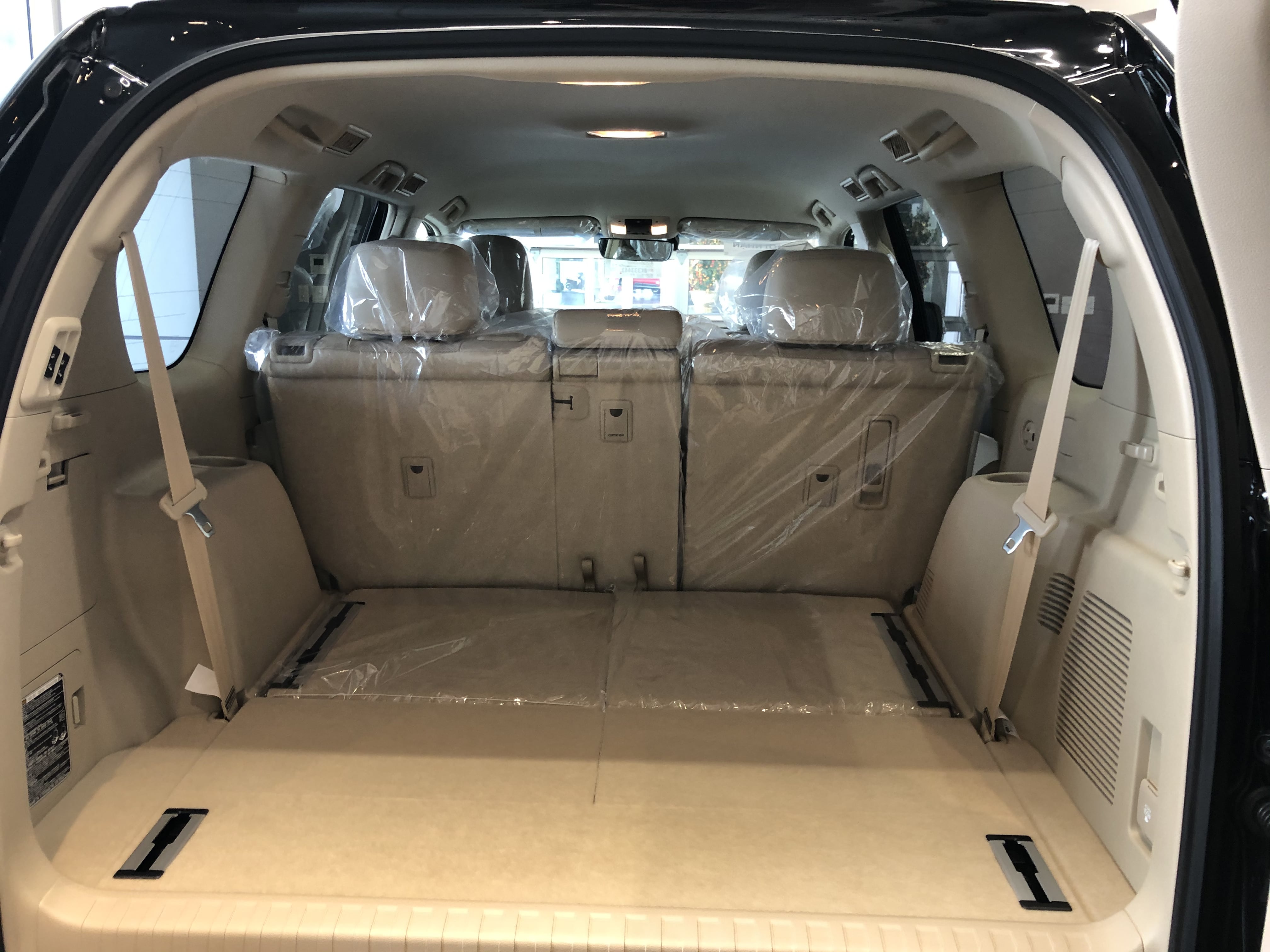 The rear seats can be folded down to make the luggage compartment more spacious