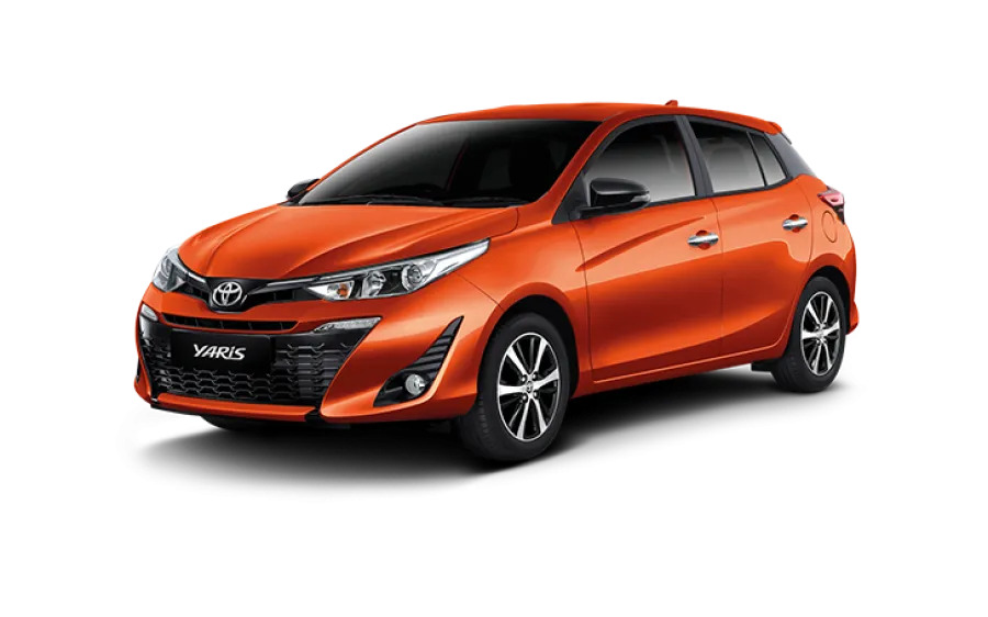 Toyota Yaris phiên bản màu cam