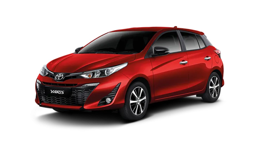 Toyota yaris phiên bản màu đỏ