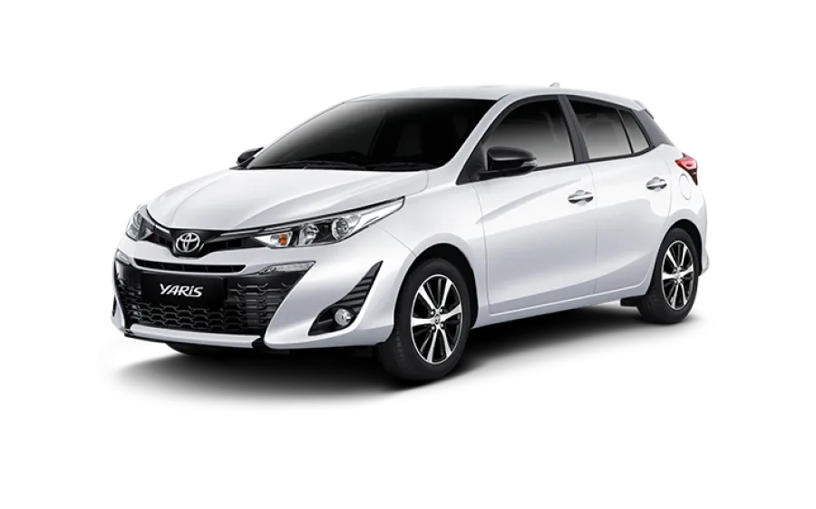 Toyota Yaris phiên bản màu trắng