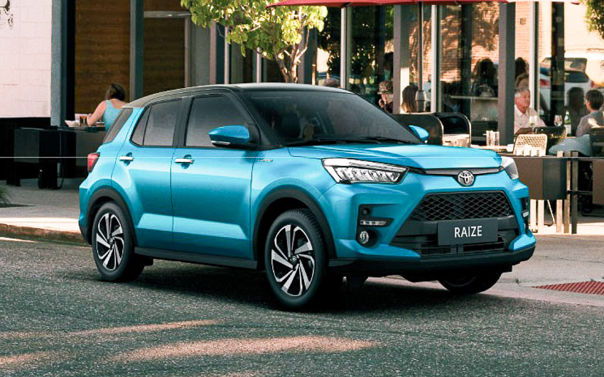 Toyota Raize thuộc phân khúc xe ô tô gia đình 7 chỗ kiểu dáng Crossover/SUV cỡ nhỏ 