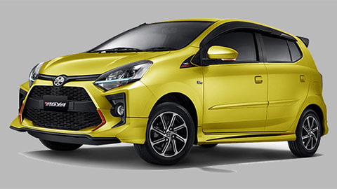 Hình ảnh xe toyota wigo 2021