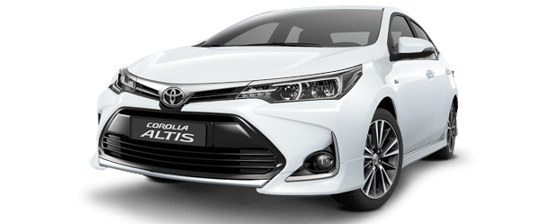 Xe toyota corolla altis màu trắng