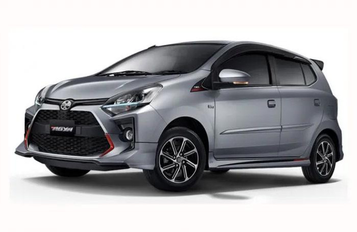 Xe toyota wigo 2021 màu xám