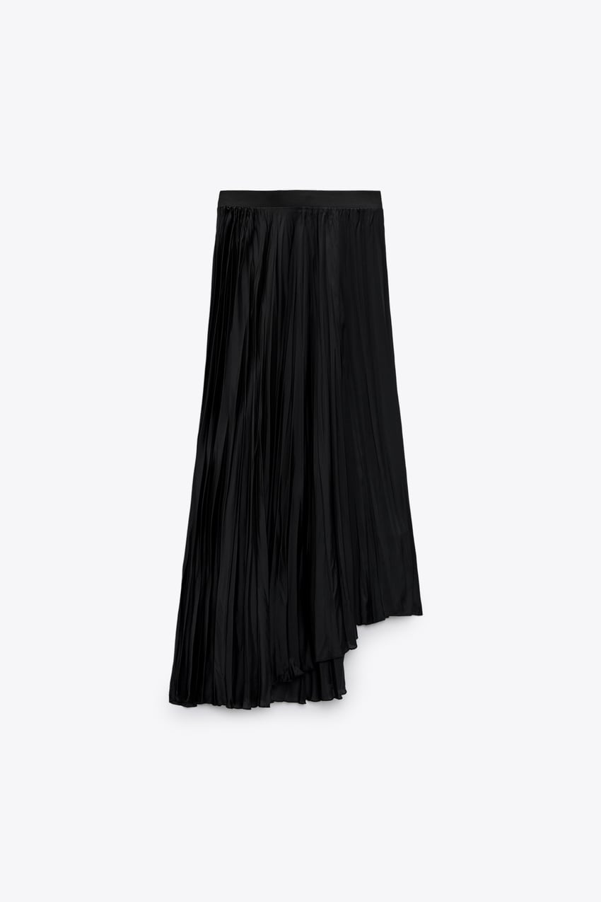 Chân váy đen xếp ly tối giản KHÂU BY CQ Riviera Skirt | Shopee Việt Nam