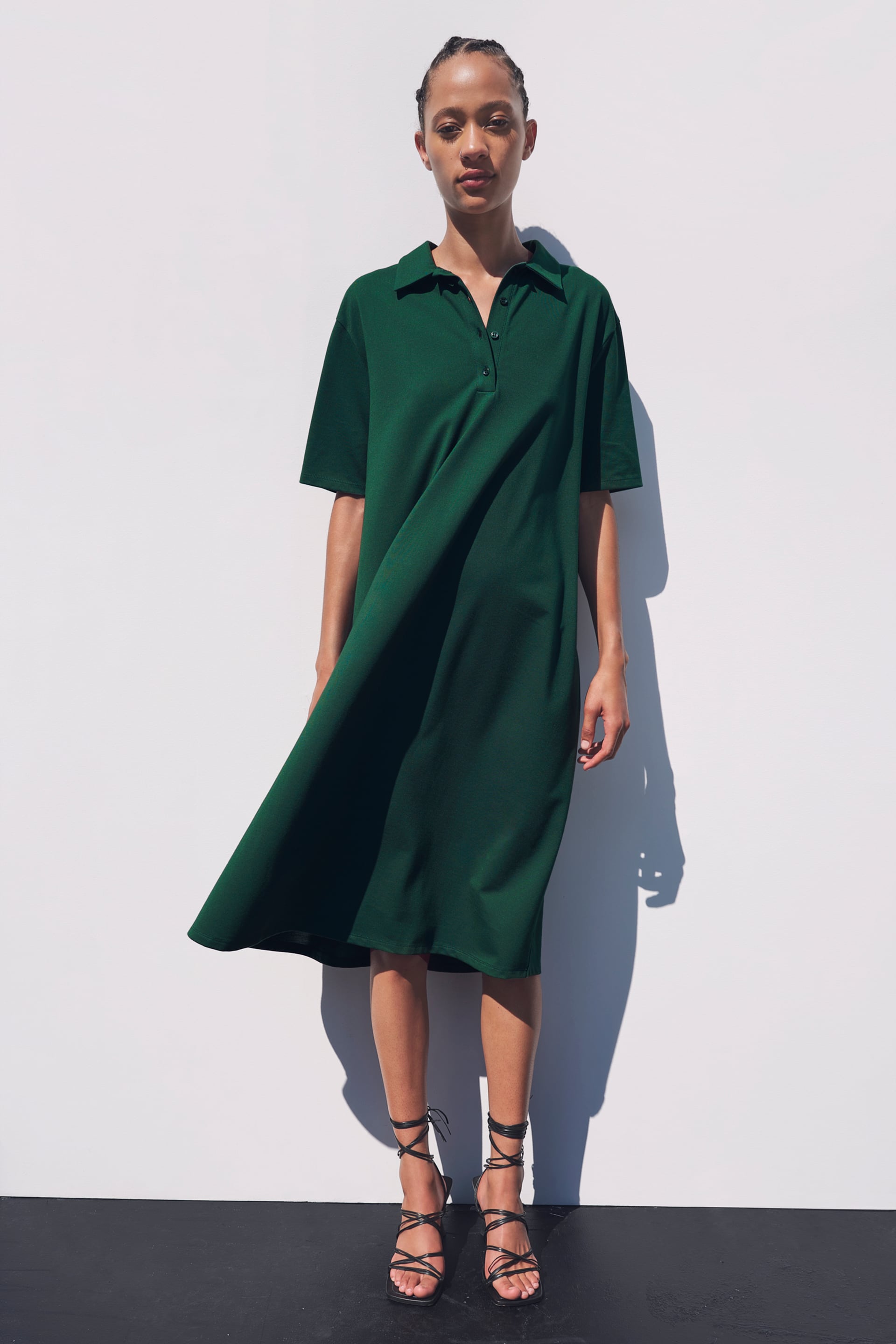 Robe polo zara hot sale